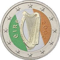 2€ en Couleur Irlande