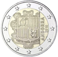 Série 1 Cent à 2 Euro Andorre