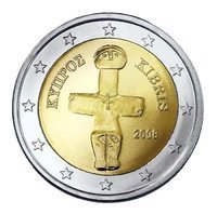 Série 1 Cent à 2 Euro Chypre