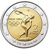 2€ Commémorative Grèce