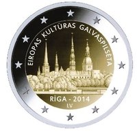 2€ Commémorative Lettonie